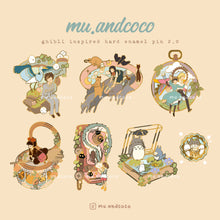 Load image into Gallery viewer, Enamel pins - Ghibli 2.0
