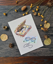 Load image into Gallery viewer, Art Print - Power of Music Art Print (A5) - Cassette Tape