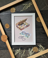 Load image into Gallery viewer, Art Print - Power of Music Art Print (A5) - Cassette Tape