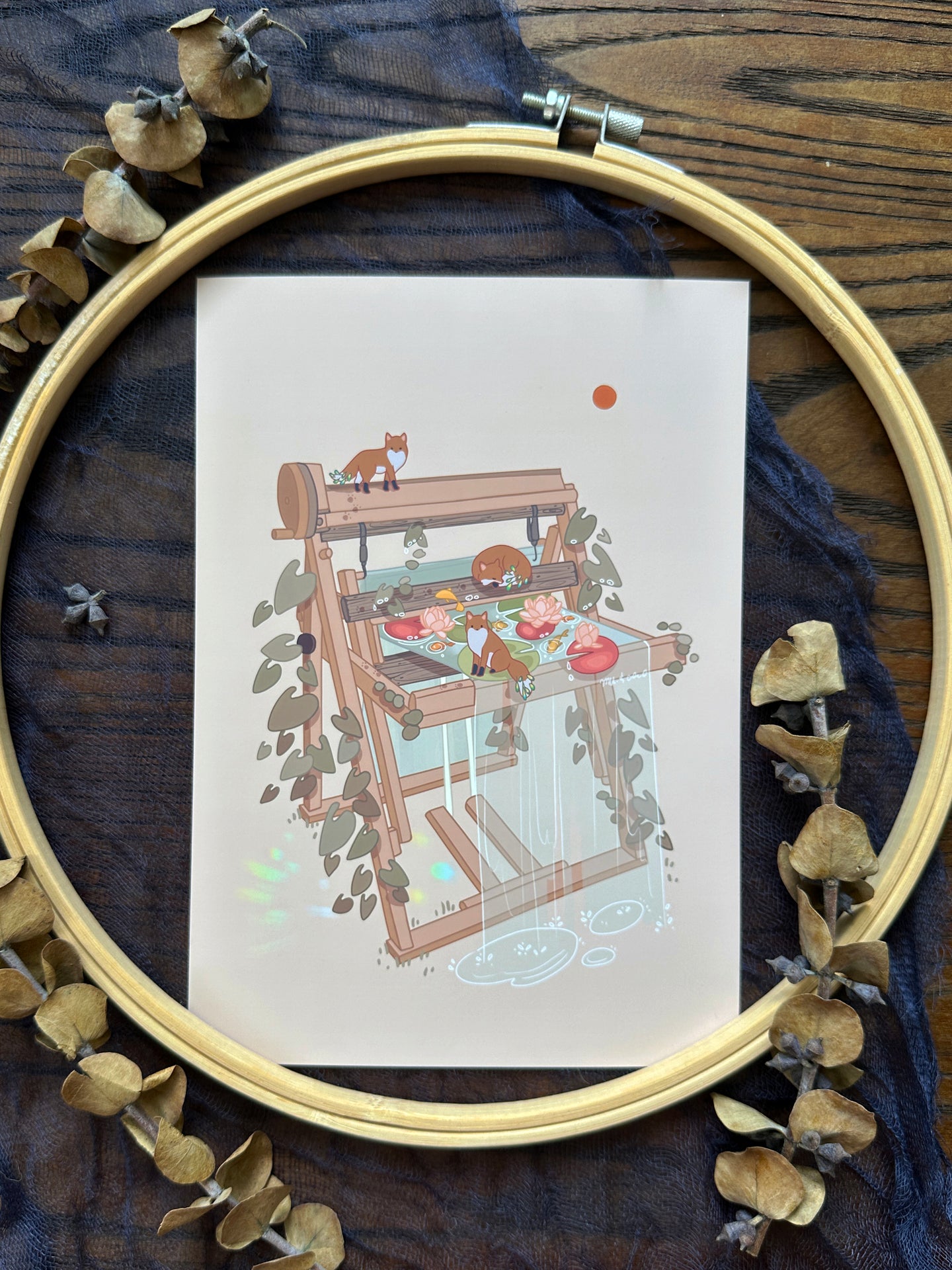 Art Print - Weaving Dreams Art Print (A5)