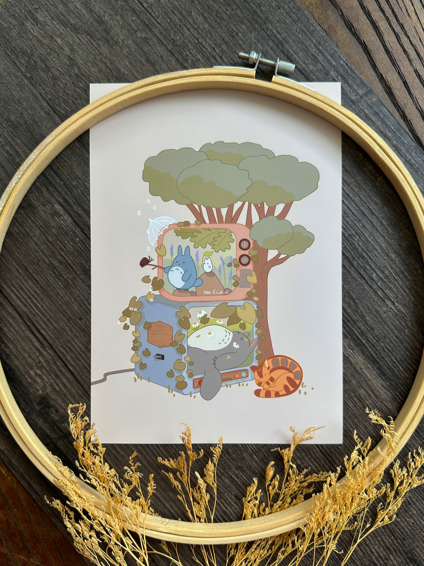 Art Print - Ghibli - Totoro (A5)