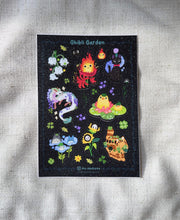 Load image into Gallery viewer, Sticker sheet - Ghibli Garden (Glittered)
