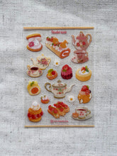 Load image into Gallery viewer, Sticker sheet - Teabreak (Transparent)
