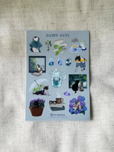 Load image into Gallery viewer, Sticker sheet - Rainy days

