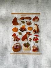 Load image into Gallery viewer, Sticker sheet - Autumn (Transparent)
