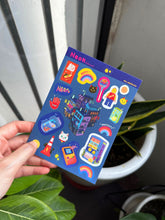 Load image into Gallery viewer, Sticker sheet - Neon (A6 size)
