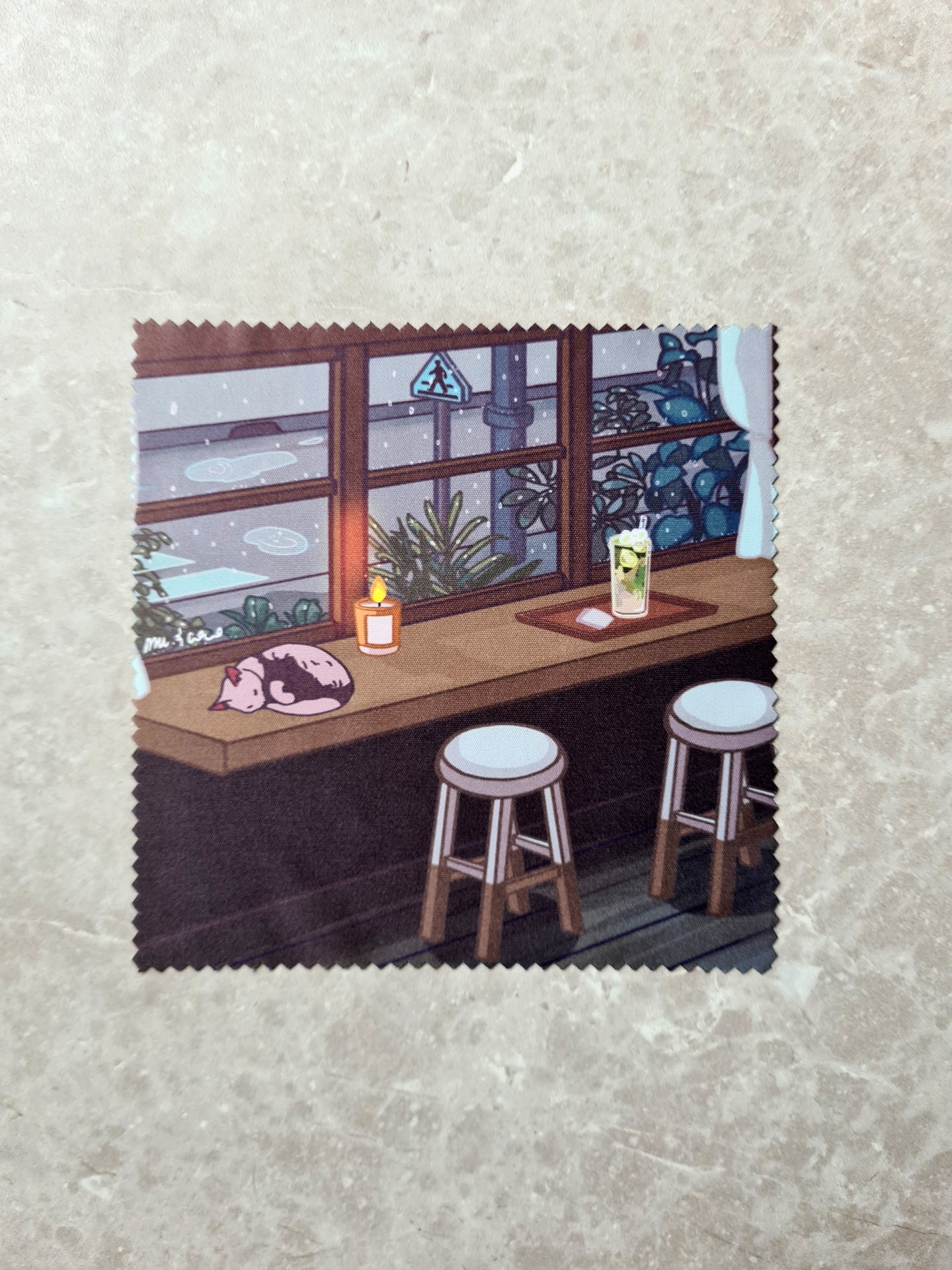 Lens Cloth (Cafe)